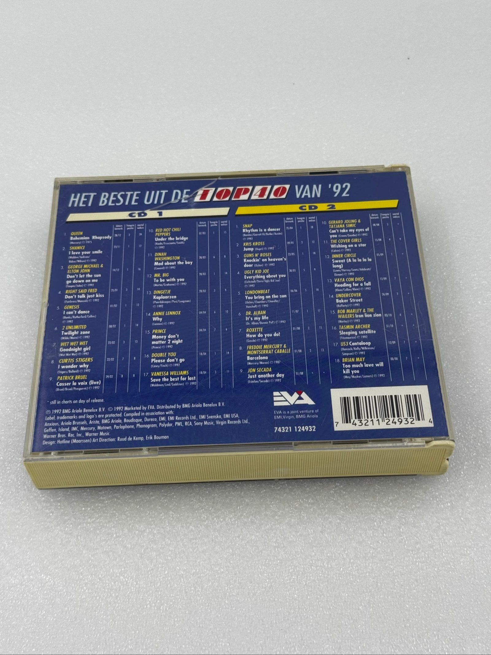 O Melhor Das Melhores 40 De 92 - Vários Artistas CD – photo 2